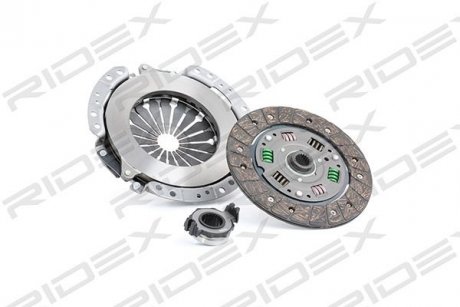 Комплект зчеплення Citroen Berlingo 1.9D 96-03 (d=200mm) (+вижимний) RIDEX 479C0019