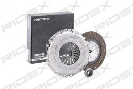 Комплект зчеплення Citroen Berlingo/Peugeot Partner 1.6HDI 10- (d=228mm) (+вижимний) RIDEX 479C0068