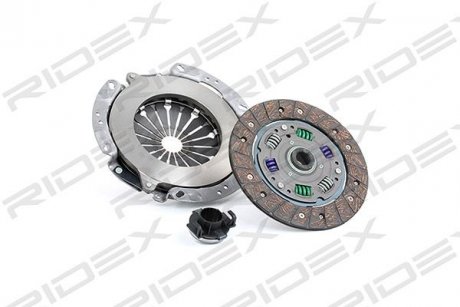 Комплект зчеплення Renault Kangoo 1.6 01- (d=200mm) (+вижимний) RIDEX 479C0096