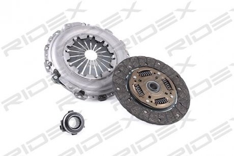 Комплект зчеплення Renault Kangoo 1.9dTi (d=215mm) (+вижимний) RIDEX 479C0155