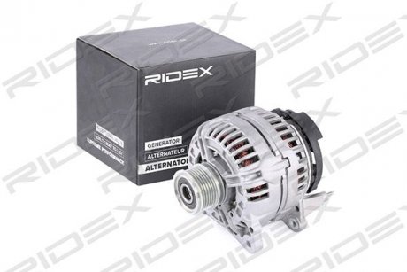 Генератор Audi A4/Skoda Fabia/Octavia/Superb/VW Caddy/Golf/Passat 1.6-2.0TDI 02-13(12V/140A) RIDEX 4G0004