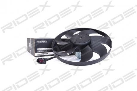 Вентилятор охолодження двигуна Audi A3/TT/Skoda Fabia/Octavia/VW Bora/Golf/Polo 1.0-2.3 94- RIDEX 508R0002