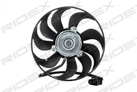 Вентилятор радіатора VW Golf 1.8T/2.3/2.8/1.9TDI 00-05/Audi A3 1.8T 96-03 RIDEX 508R0017
