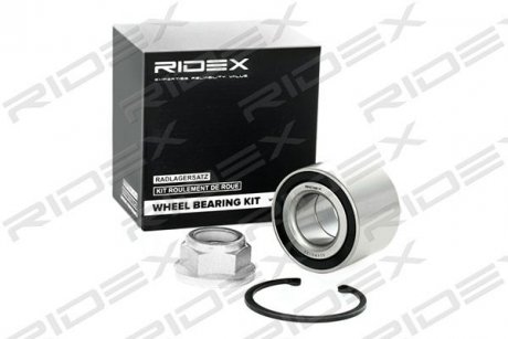Подшипник ступицы (задней) Renault Megane/Clio 01- (25x52x37) RIDEX 654W0003