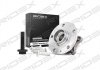 Підшипник маточини (передньої) VW Caddy III/IV/ Golf V 03- (4 болти) RIDEX 654W0009 (фото 2)
