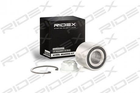 Підшипник маточини (задньої) Renault Kangoo 97-/Laguna 93-01/Nissan Kubistar 03- (25x55x43)(к-кт) RIDEX 654W0031