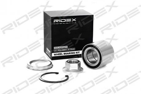 Підшипник маточини (задньої) Opel Corsa C 00-09/Tigra 04-10 (27x53x43) RIDEX 654W0082