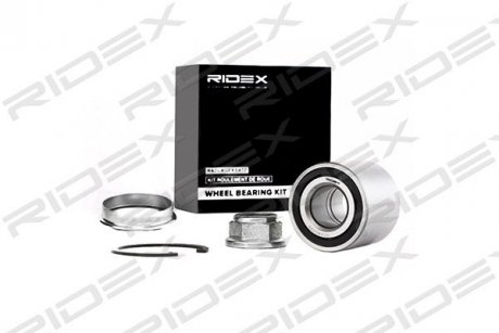 Підшипник маточини (задньої) Renault Megane II/Scenic II 03- (25x55x48) (к-кт) RIDEX 654W0098