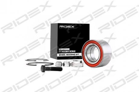 Підшипник маточини (передньої) Audi 100/200/Quattro -91 (42x75.05x37) (к-кт) RIDEX 654W0101