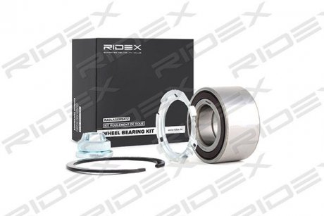 Підшипник маточини (передньої) Renault Kangoo 08- (45x83x39) (+ABS) R15/16 (F-621035) RIDEX 654W0143