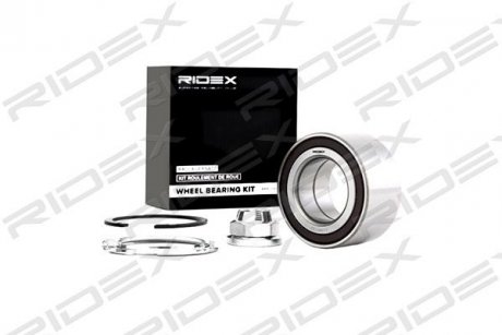 Підшипник маточини (передньої) Renault Megane II 02- (42x77x39)(к-кт) RIDEX 654W0162