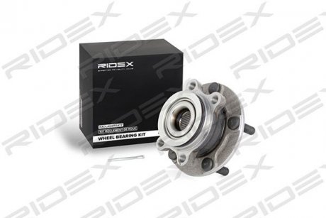 Підшипник маточини (передньої) Nissan Juke/Leaf/NV200/Qashqai I/X-Trail/Renault Koleos I 07- (+ABS) RIDEX 654W0419