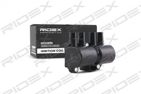 Котушка запалювання Chevrolet Epica/Aveo 05-/Daewoo Lanos/Nubira 1.2-2.0i 97- RIDEX 689C0046