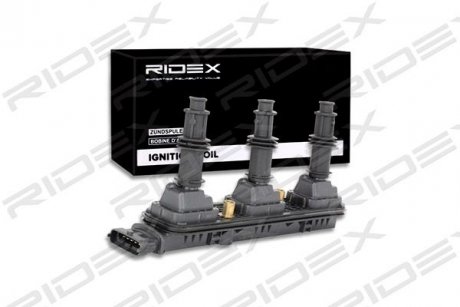 Котушка запалювання Opel Vectra C/Omega B 2.6 V6/3.2 V6 00- RIDEX 689C0274