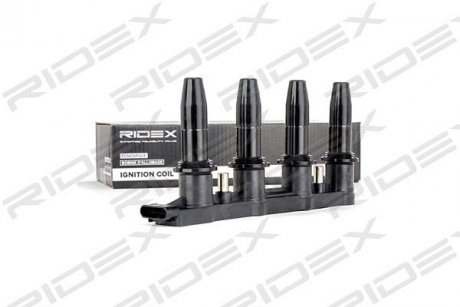 Катушка зажигания Opel Insignia/Zafira/Astra/Chevrolet Aveo 1.6-1.8 08- (HÜCO) RIDEX 689C0279