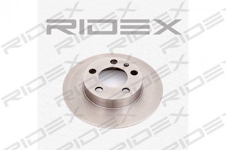 Диск гальмівний (задній) Skoda Fabia/Octavia/Roomster 98-/VW Golf IV (232x9) RIDEX 82B0003