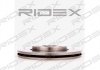 Диск гальмівний (передній) Skoda Octavia/Fabia/Roomster 06- (256x22) RIDEX 82B0004 (фото 4)