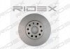 Диск тормозной (передний) Audi A3/Skoda Octavia/VW Caddy III 03- (288x25) (с покрытием) (вентил.) RIDEX 82B0028 (фото 2)