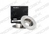 Диск гальмівний (задній) Audi 80 86-96/Audi 90 84-91/Audi 100 82-90 (245x10) (повний) RIDEX 82B0036 (фото 2)