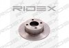Диск гальмівний (задній) Audi 80 86-96/Audi 90 84-91/Audi 100 82-90 (245x10) (повний) RIDEX 82B0036 (фото 4)