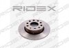 Диск гальмівний (задній) Audi A3/Skoda Octavia III/ VW Caddy III/Golf V 03- (260х12) RIDEX 82B0037 (фото 1)