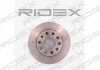 Диск гальмівний (задній) Audi A3/Skoda Octavia III/ VW Caddy III/Golf V 03- (260х12) RIDEX 82B0037 (фото 4)