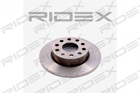 Диск гальмівний (задній) Audi A3/Skoda Octavia III/ VW Caddy III/Golf V 03- (260х12) RIDEX 82B0037