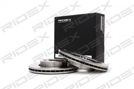 Диск гальмівний (передній) Toyota Yaris 1.0-1.5 10- (258x22) RIDEX 82B0076