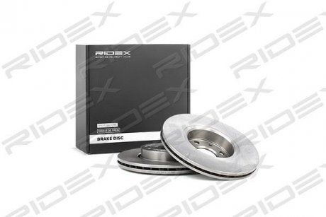 Диск гальмівний (передній) Renault Megane II/Clio II/III 1.2-1.5 dCI 02- (260x22) RIDEX 82B0079