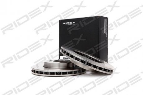 Диск гальмівний (передній) MB E-class (W211/S211) 02-09 (295x28) (з покриттям) (вентил.) RIDEX 82B0160