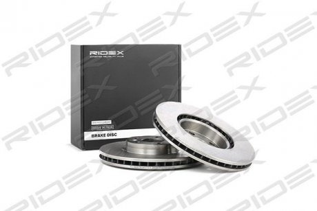 Диск гальмівний (передній) Ford Mondeo/Galaxy 07-15/Range Rover/Volvo S60 11-(300x28) RIDEX 82B0164