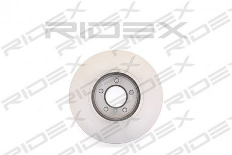 Диск гальмівний (передній) BMW 5 (E60/E61)/6 (E63) 03- (324x30) RIDEX 82B0202