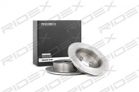 Диск гальмівний (задній) Toyota Corolla 00-18 (279x9) RIDEX 82B0264