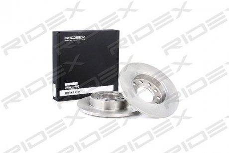 Диск гальмівний (задній) Audi 80/A4 93-12 (244.9x9.9) RIDEX 82B0706
