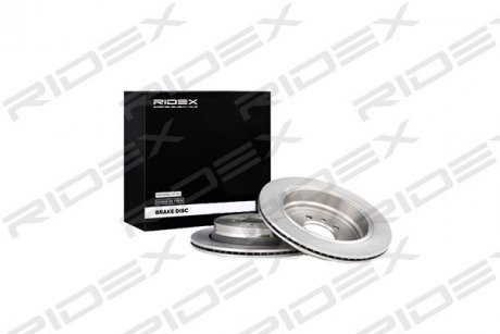 Диск гальмівний (задній) Land Rover Discovery III/IV 04-/Range Rover Sport 05-13 (325x20) PRO RIDEX 82B1044