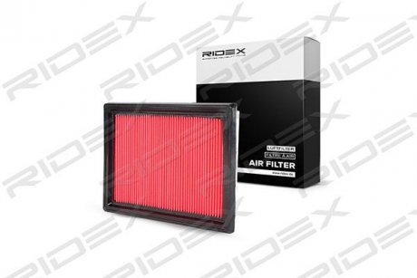 Фильтр воздушный Honda Civic VI 1.4/1.6i 95-01/Nissan X-Trail 2.5 07-14/Primera 1.6i 98-02 RIDEX 8A0074