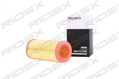 Фільтр повітряний Fiat Idea/Punto/Lancia Musa 1.6D/1.8/1.9D 99- RIDEX 8A0198