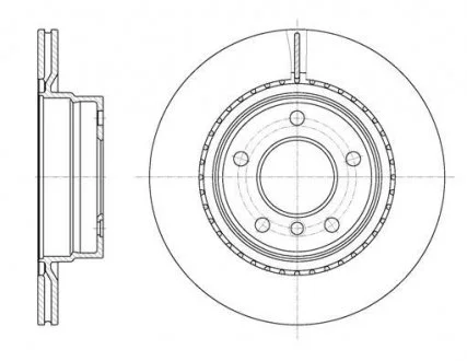 Фото тормозной диск ROADHOUSE 61231.10 Тормозной диск ROADHOUSE 61231.10