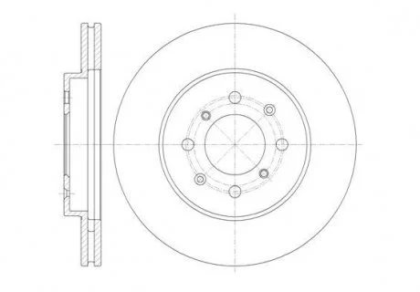 Тормозной диск ROADHOUSE 6135710