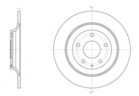 Диск тормозной ROADHOUSE 6151800