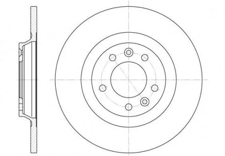 Гальмівний диск ROADHOUSE 669000