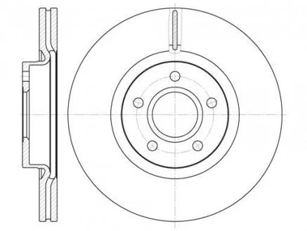 Диск гальмівний, 300mm ROADHOUSE 671110