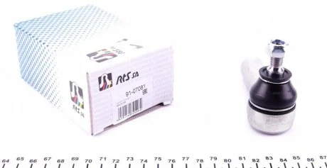 Фото накінечник тяги керма RTS 91-07081 Накінечник тяги керма RTS 91-07081