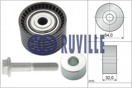 Rolka prow. RENAULT/OPEL RUVILLE 55633 (фото 1)