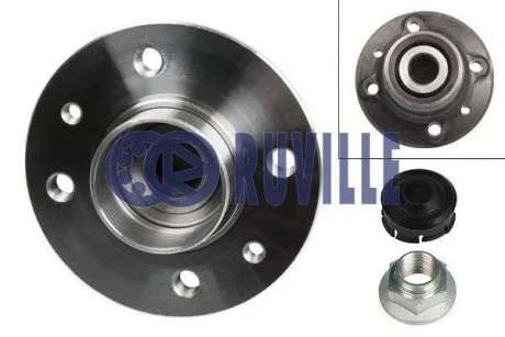 Фото набір підшипника маточини колеса RUVILLE 5567 Набір підшипника маточини колеса RUVILLE 5567
