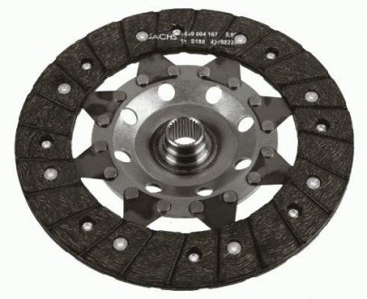 Диск зчеплення GOLF IV 1.9TDI 97-01 225 SACHS 1864002835