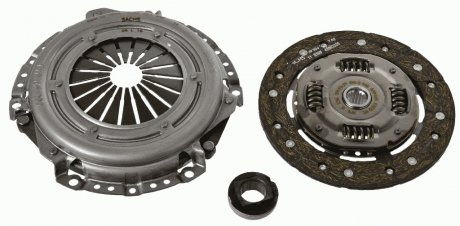 К-кт зчеплення Nemo,C2,3,Peugeot Bipper,1007,206 1.4HDI 01- SACHS 3000950025