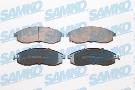 Тормозные колодки, дисковый тормоз (набор) SAMKO 5SP1030