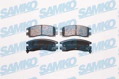 Тормозные колодки, дисковый тормоз (набор) SAMKO 5SP1031