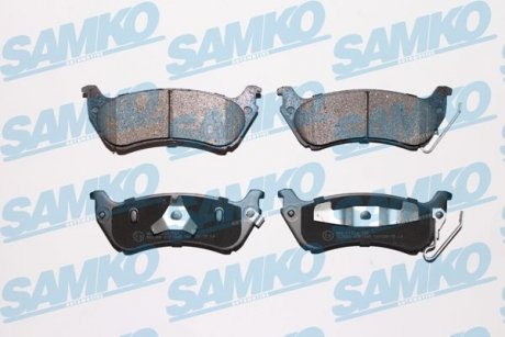 Тормозные колодки, дисковый тормоз (набор) SAMKO 5SP1065